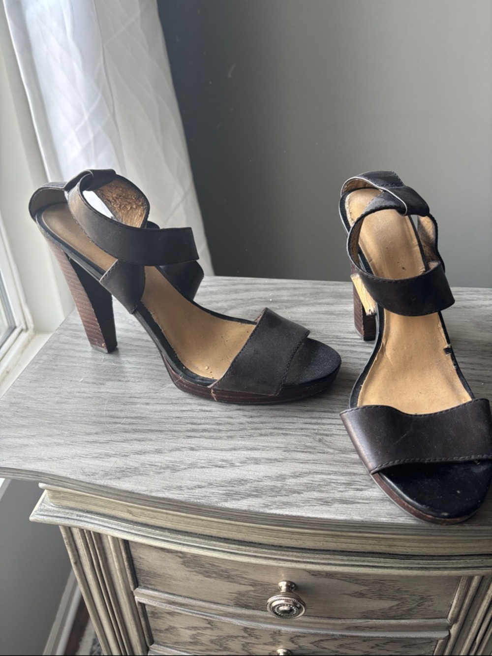 Women’s Brown High Heel Sandals